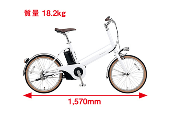 自転車本体 emanon Jコンセプト パナソニック(Panasonic) e-bike(イーバイク) 20インチ