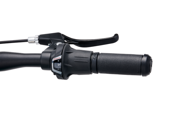 軽く快適なレボシフトと、見やすい数値ギアディスプレイ。