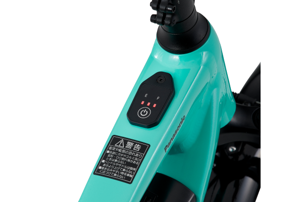 お子さまでも簡単に操作できる、電源ON／OFFのみのシンプルなスイッチ。