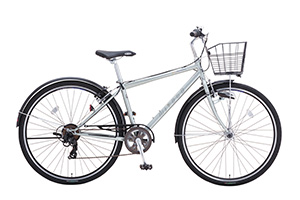 マットシャイニーシルバー／EXクロスDisc［27インチ］［外装8段変速］