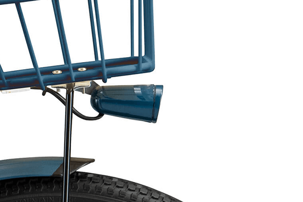 小さくてもしっかり明るい、手元スイッチでON/OFFが可能なライト。