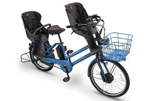 3人乗り用チャイルドシート付きbikke GRI dd（ビッケグリdd  