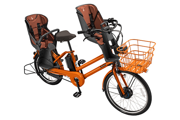 3人乗り用チャイルドシート付きbikke GRI dd（ビッケグリdd  