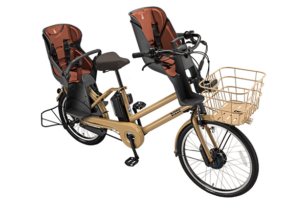 3人乗り用チャイルドシート付きbikke GRI dd（ビッケグリdd 