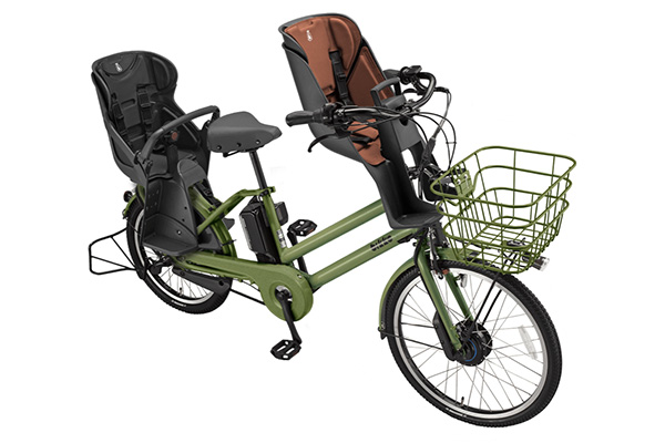 3人乗り用チャイルドシート付きbikke GRI dd（ビッケグリdd 