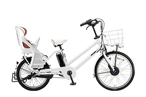 E.XBKホワイト(2020モデル)／bikke GRI dd（ビッケグリdd）［内装3段変速］［20インチ］［クラス27キャリア］