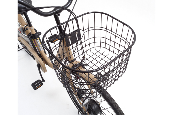 【車引取限定】定価約9万円 SUISUI 電動アシスト自転車（後輪パンク）＋チャイルドシート AVANCE SUISUI 電動自転車・電動アシスト自転車 26インチ
