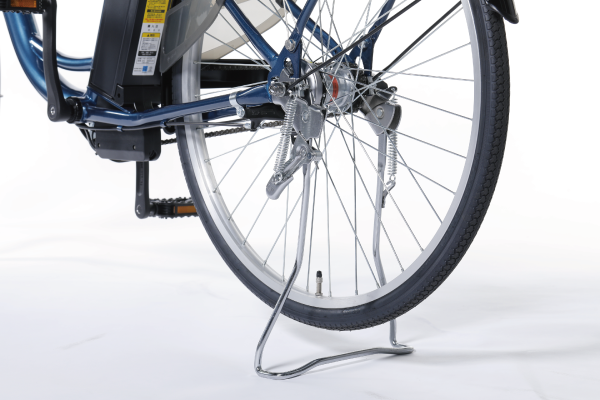 接地面はL字型で安定感の高いスタンドです。
