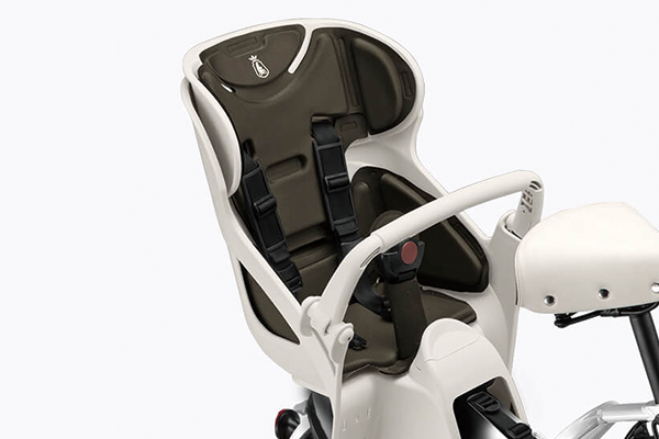 ホットなアイテム、ホットな節約 3人乗り用チャイルドシート付きbikke MOB dd（ビッケモブdd チャイルドシート