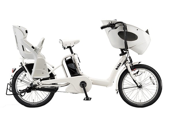 3人乗り用チャイルドシート付きbikke POLAR e -2017モデル 
