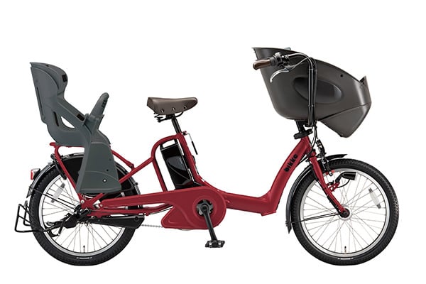 3人乗り用チャイルドシート付きbikke POLAR e -2017モデル 