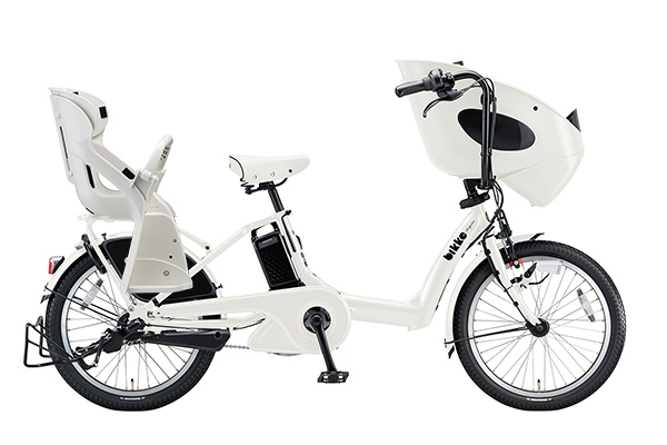 ブリヂストン（BRIDGESTONE） 3人乗り用チャイルドシート付きbikke POLAR e（ビッケポーラーe）