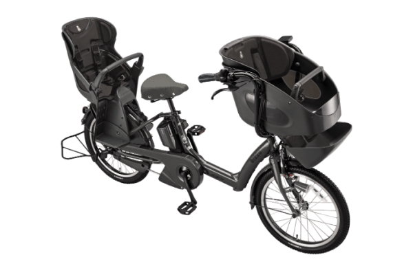 ブリヂストン（BRIDGESTONE） 3人乗り用チャイルドシート付きbikke POLAR e（ビッケポーラーe）［内装3段変速］［20インチ］［3人乗り対応］