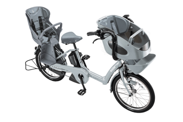 3人乗り用チャイルドシート付きbikke POLAR e（ビッケポーラーe 