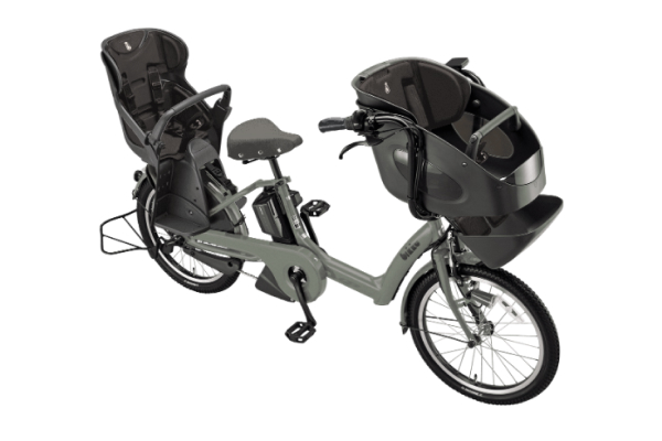 3人乗り用チャイルドシート付きbikke POLAR e（ビッケポーラーe）の商品画像