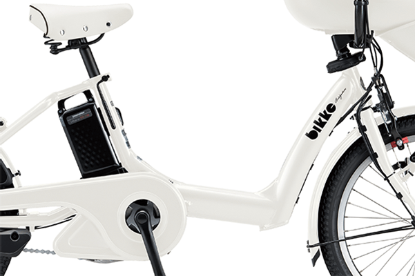 3人乗り用チャイルドシート付きbikke POLAR e（ビッケポーラーe 
