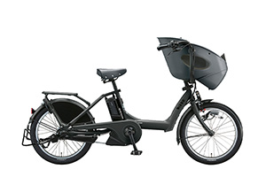 E.XBKダークグレー(2020モデル)／【電動子乗せセット】bikke POLAR e （ビッケポーラー e）2020モデル-［内装3段変速］［20インチ］［3人乗り対応］
