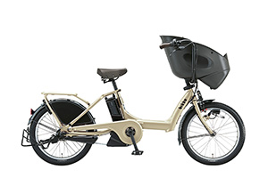 T.Xレトログレージュ(2020モデル)／【電動子乗せセット】bikke POLAR e （ビッケポーラー e）2020モデル-［内装3段変速］［20インチ］［3人乗り対応］