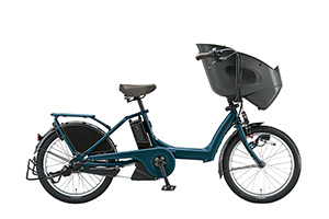 T.レトロブルー(2020モデル)／【電動子乗せセット】bikke POLAR e （ビッケポーラー e）2020モデル-［内装3段変速］［20インチ］［3人乗り対応］