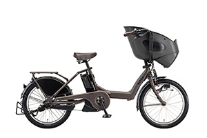 T.アンバーブラウン(2020モデル)／【電動子乗せセット】bikke POLAR e （ビッケポーラー e）2020モデル-［内装3段変速］［20インチ］［3人乗り対応］