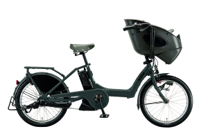E.XBKダークグレー(2024モデル）／【電動子乗せセット】bikke POLAR e （ビッケポーラー e）2020モデル-［内装3段変速］［20インチ］［3人乗り対応］