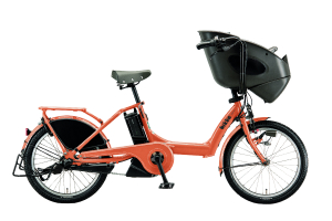 【電動子乗せセット】bikke POLAR e （ビッケポーラー e）/E.Xオークルオレンジ(2024モデル）