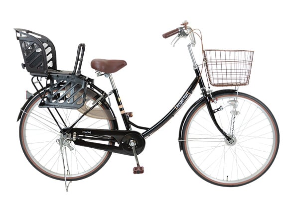 DAINICHI チャイルドシート搭載エンジェルテイル 子供乗せ自転車 26インチ