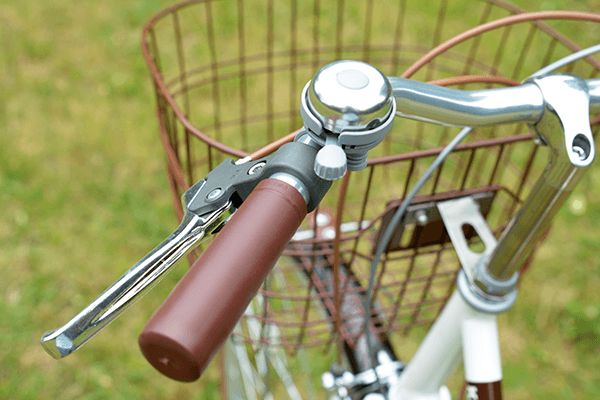 【美品】自転車 クシュクシュタウン ブラウン シティサイクル