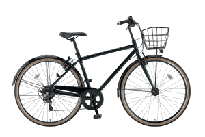 ハーフマットブラック／SJクロス［外装7段変速］［耐磨耗タイヤ］［700C］