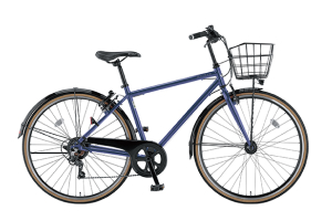 ハーフマットネイビー／SJクロス［外装7段変速］［耐磨耗タイヤ］［700C］