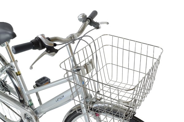美品【26インチ】Shimano シマノ LETICIA レティシア シルバー 7段階切り替え付き 自転車 商品詳細 レティシアリウェーブ266│自転車のダイニチ（大日産業株式会社）