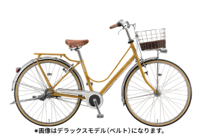 E.Xキャラメルブラウン／カジュナ-スタンダード-［ベーシックライン/スイートライン］［内装3段変速］［26インチ］