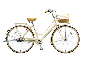 E.Xエッグシェルベージュ／カジュナ-デラックス -2017モデル-［ベーシックライン/スイートライン］［内装3段変速］［26インチ］［27インチ］［クラス18キャリア］