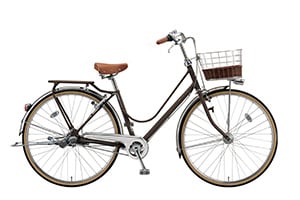 E.Xビターブラウン/26インチ/ベーシックライン／カジュナ-デラックス -2017モデル-［ベーシックライン/スイートライン］［内装3段変速］［26インチ］［27インチ］［クラス18キャリア］