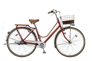 E.Xモダンレッド／カジュナ-デラックス -2017モデル-［ベーシックライン/スイートライン］［内装3段変速］［26インチ］［27インチ］［クラス18キャリア］