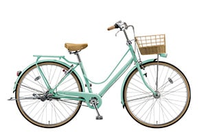 E.Xミストグリーン/26インチ/スイートライン／カジュナ-デラックス -2017モデル-［ベーシックライン/スイートライン］［内装3段変速］［26インチ］［27インチ］［クラス18キャリア］