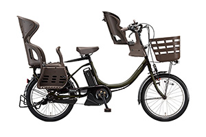 3人乗り用チャイルドシート付きアシスタC STD［内装3段変速］［20インチ］［3人乗り対応］