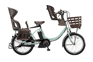 T.Xグレイッシュミント／3人乗り用チャイルドシート付きアシスタC STD［内装3段変速］［20インチ］［3人乗り対応］