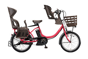 T.Xチェリーローズ／3人乗り用チャイルドシート付きアシスタC STD［内装3段変速］［20インチ］［3人乗り対応］