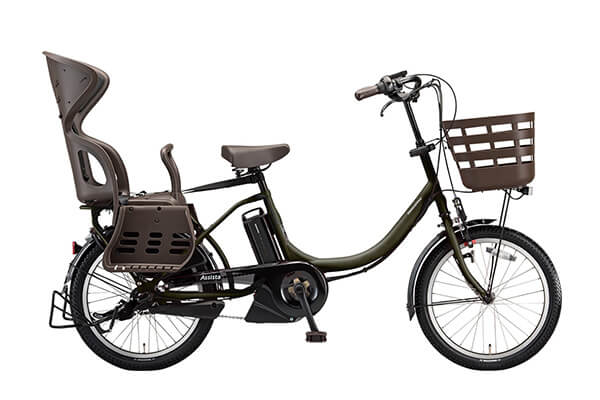 【電動自転車・電動アシスト自転車】ブリヂストン（BRIDGESTONE） アシスタC STD［内装3段変速］［20インチ］［3人乗り対応］