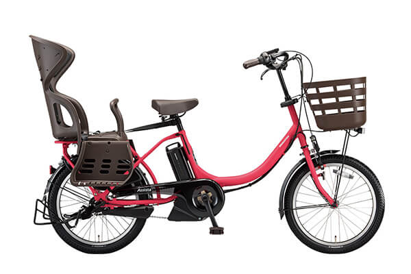 A63 電動自転車ブリヂストン子供乗せ 20インチ 超高性能バッテリー 軽かっ