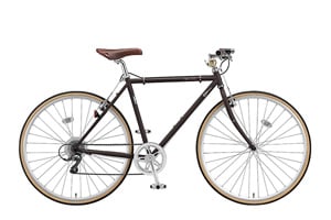 T.Bビターブラウン／CHeRO(クエロ)700C-2015モデル-［クロモリフレーム］［外装8段変速］