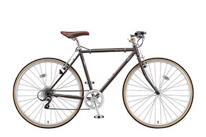 E.Bビターブラウン／CHeRO(クエロ)700C -外装8段-［外装8段変速］［クロモリフレーム］