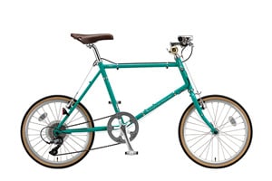 E.Xコバルトグリーン／CHERO 20F［クロモリフレーム］［20インチ］［外装8段変速］