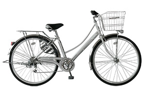 シルバー	／CHACLE City SWIFTNESS［外装6段変速］［27インチ］［ノーパンクタイヤ］