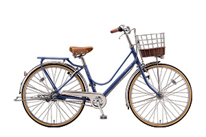 E.Xアメリカンブルー/26インチ/ベーシックライン(2019モデル)／カジュナ -スタンダード-［ベーシックライン/スイートライン］-2019モデル-［内装3段変速］［26インチ］