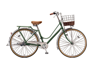 E.Xダークオリーブ/26インチ/ベーシックライン(2019モデル)／カジュナ -スタンダード-［ベーシックライン/スイートライン］-2019モデル-［内装3段変速］［26インチ］