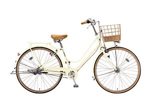 E.Xエッグシェルベージュ/26インチ/スイートライン(2019モデル)／カジュナ -スタンダード-［ベーシックライン/スイートライン］-2019モデル-［内装3段変速］［26インチ］