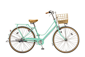 E.Xミストグリーン(2019)／カジュナ -スタンダード-［ベーシックライン/スイートライン］-2019モデル-［内装3段変速］［26インチ］