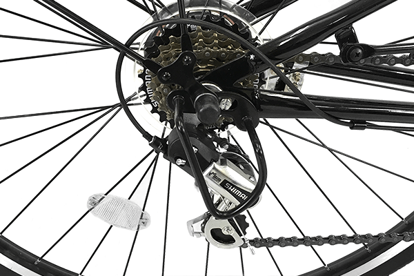 ストリングス シエル 自転車 27BK サイモト自転車】ストリングス 277 アルミクロス 27型 7段変速 - 7段